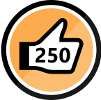 250 Kudos Received