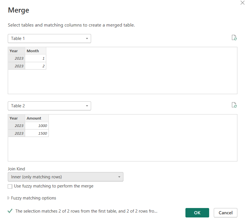 Power Query issue trying to create a new table - Microsoft Fabric Community