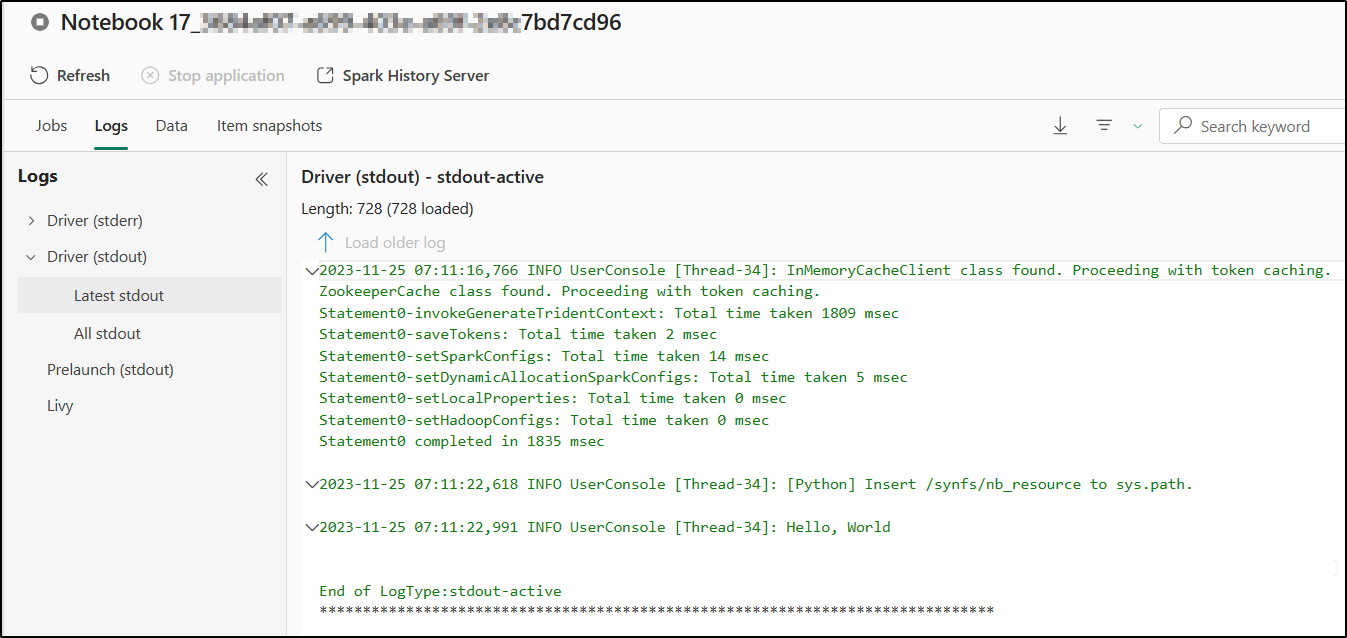 Data Pipeline failing on Notebook activity. - Microsoft Fabric Community