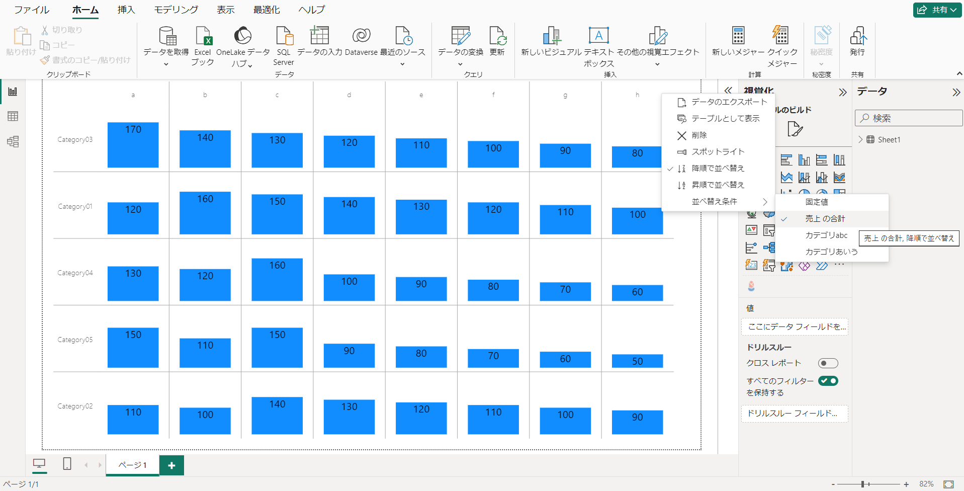 "Infographic Designer" sorting rules - Microsoft Fabric Community