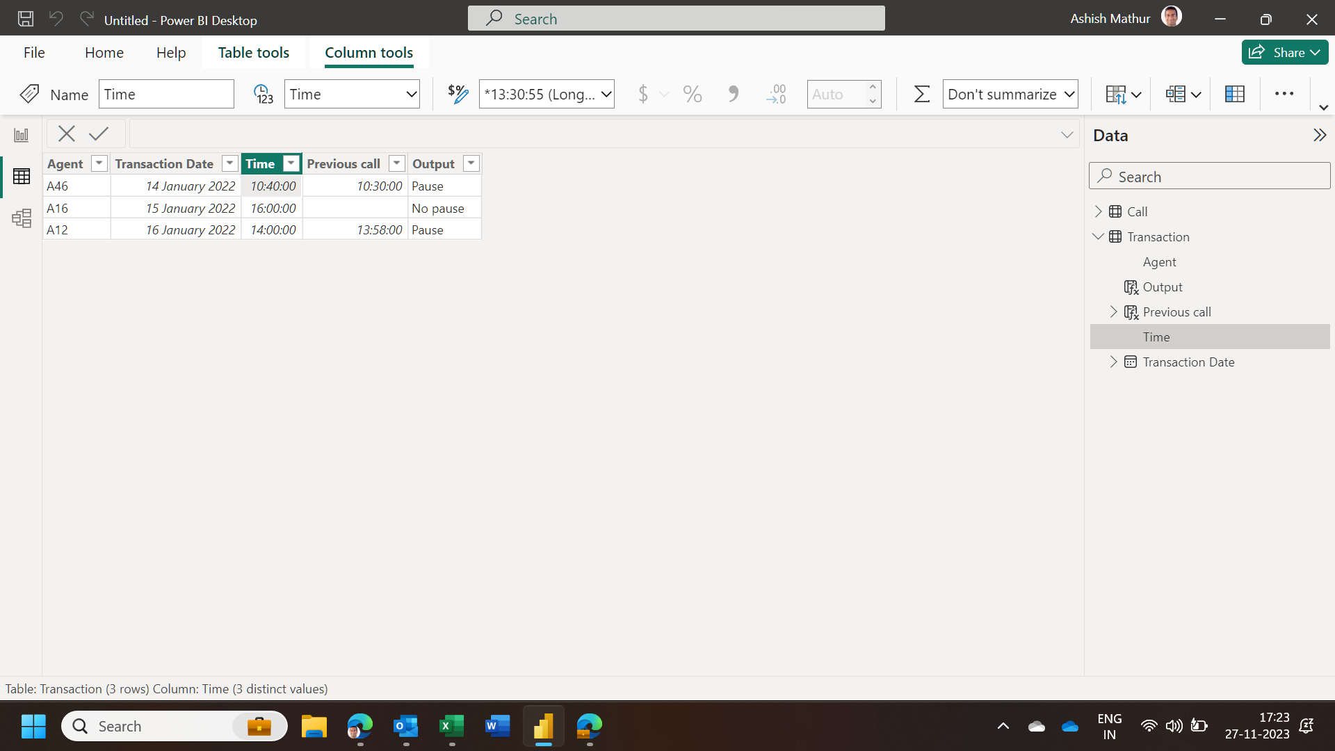 Calculated column based on ID match between two ta... - Microsoft ...