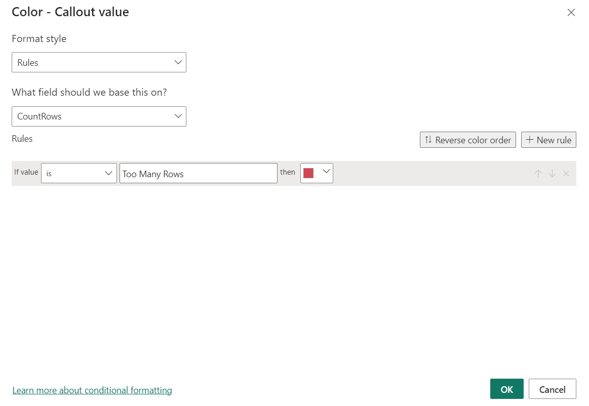 Solved: Table - show warning message if too many row - Microsoft Fabric ...