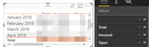 Column header name shrinking - Microsoft Fabric Community