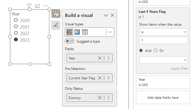 Custom year slicer - Microsoft Fabric Community