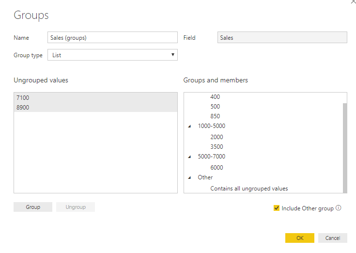 Solved: Grouping values - Microsoft Fabric Community