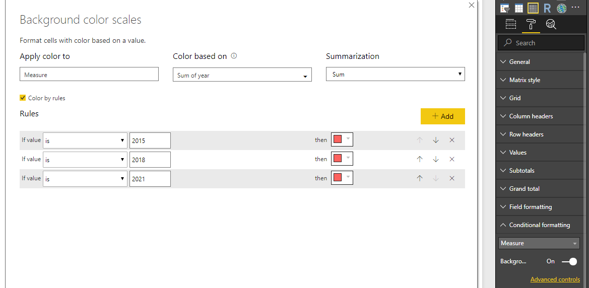 Color one specific column - Microsoft Fabric Community