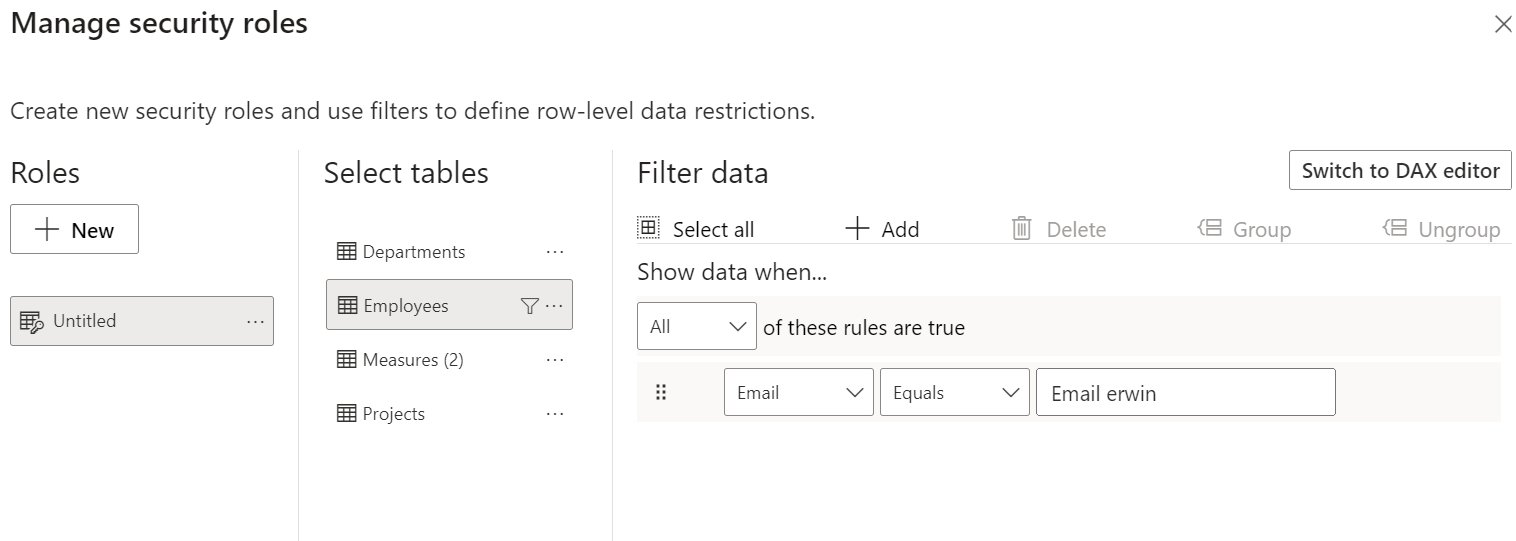 Solved: Dynamic RLS not working - Microsoft Fabric Community