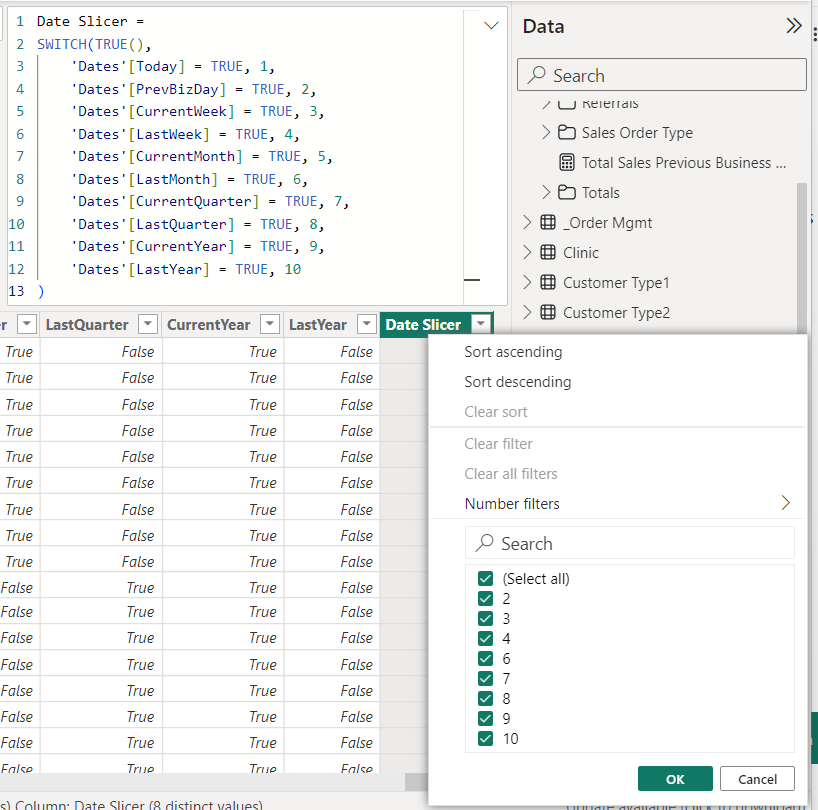 Solved: Date Slicer Based on Calculated Columns - Microsoft Fabric ...