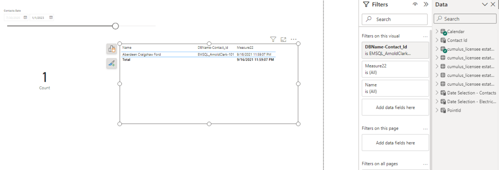 Create a additional Calendar table in addition to ... - Microsoft ...