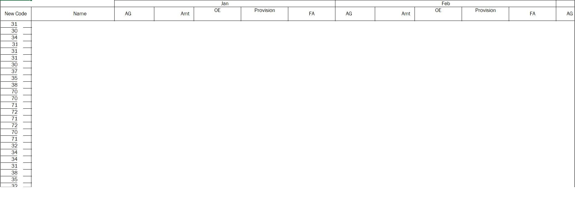 Need advise on how to transform these excel table ... - Microsoft ...