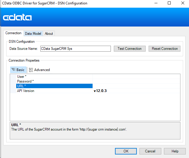 Connecting to Sugar CRM via CDATA ODBC Driver erro... - Microsoft ...