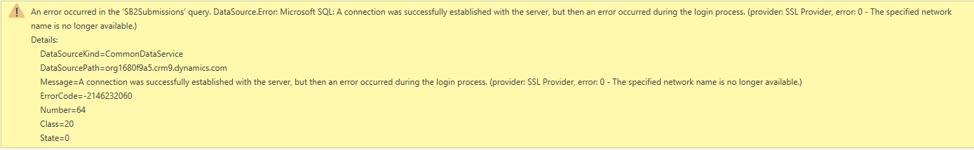 Different Errors on each refresh in Desktop - Microsoft Fabric Community