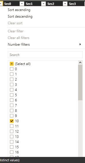 Filter buttons in Data view not showing properly - Microsoft Fabric ...