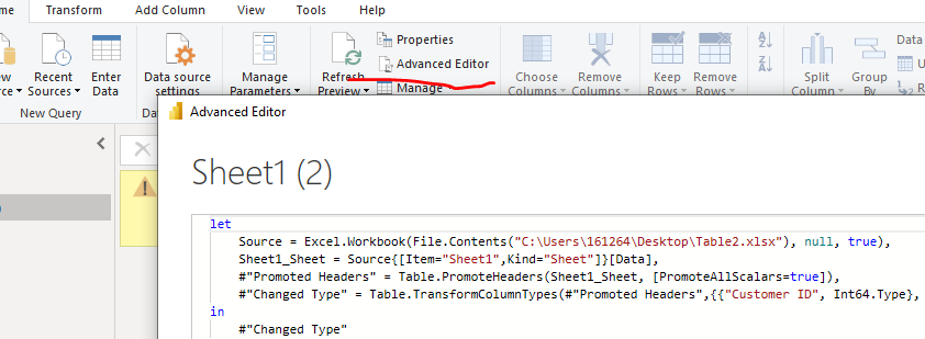 Expression.Error: The key didn't match any rows in... - Microsoft ...