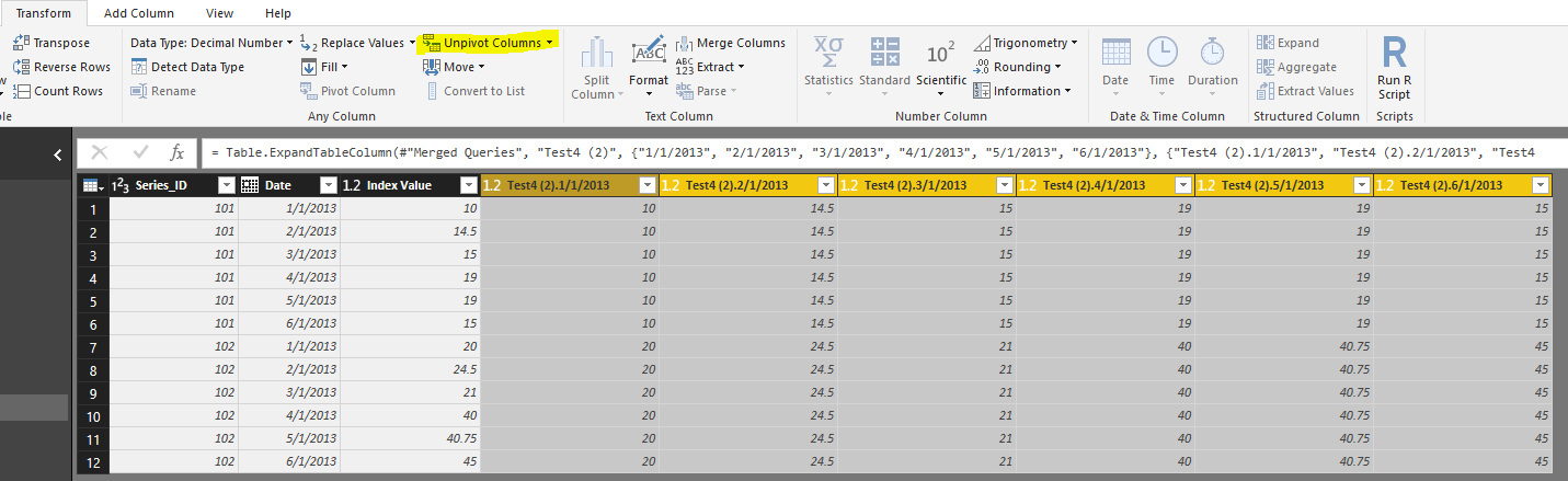 Solved: Divide values within column to create new column - Microsoft ...