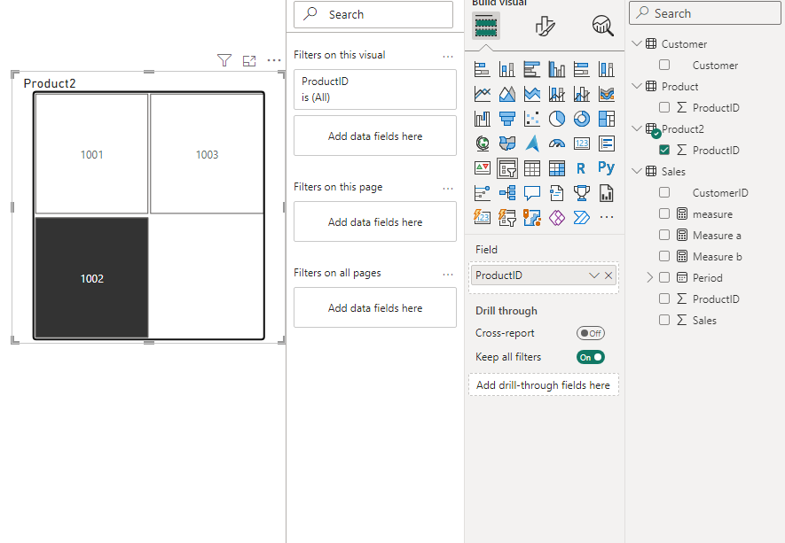 Visual filtering based on slicer selections - Microsoft Fabric Community