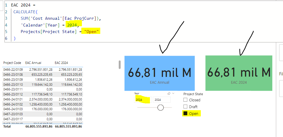 Solved: SUM with two-variable filter - Microsoft Fabric Community