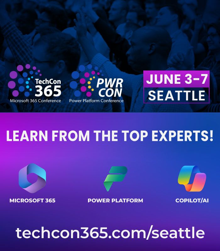 Join Us at TechCon365 & PWRCON