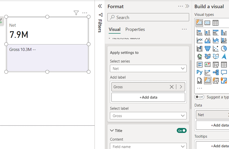 Reference labels option in New Cards is not workin... - Microsoft ...