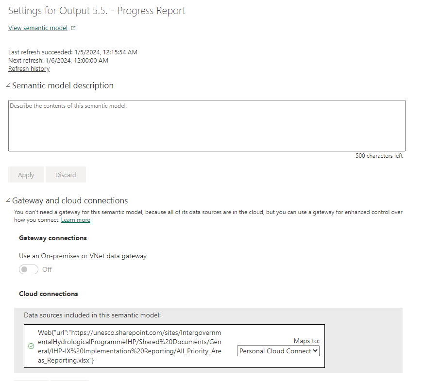 ISSUE with connections, gateways and scheduling au... - Microsoft ...