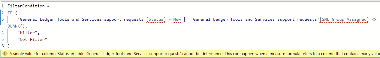 Solved: Filter Power BI Dax based on condition - Microsoft Fabric Community