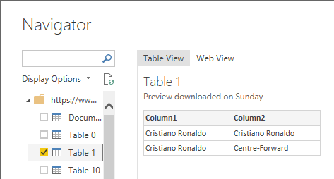 Solved: Get data from web with table in table layout - Microsoft Fabric ...
