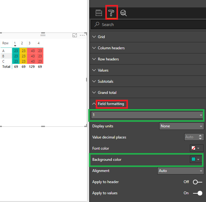 Solved: Format each Column Series of a Matrix - Microsoft Fabric Community
