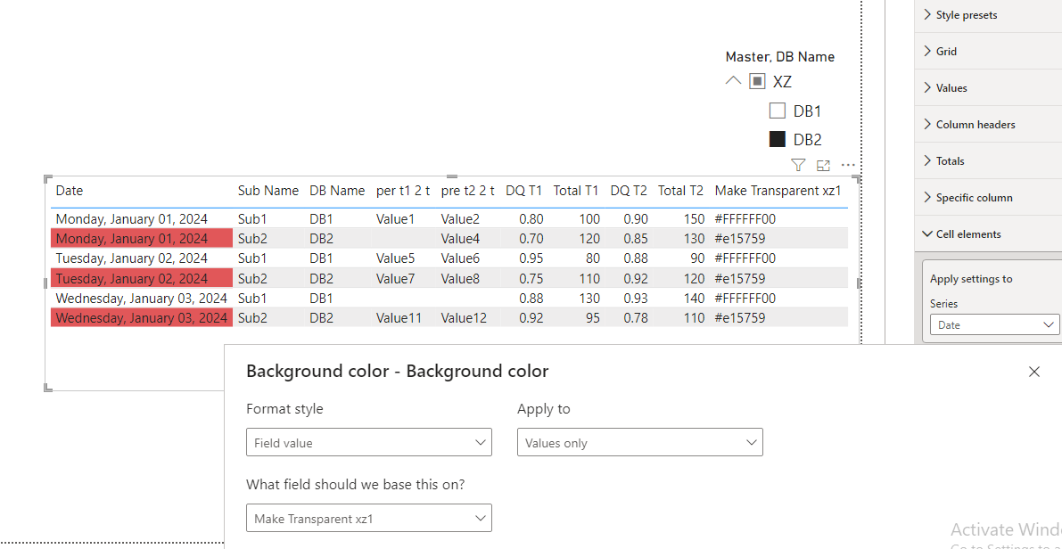 need help with dax query that can be used as a fun... - Microsoft ...