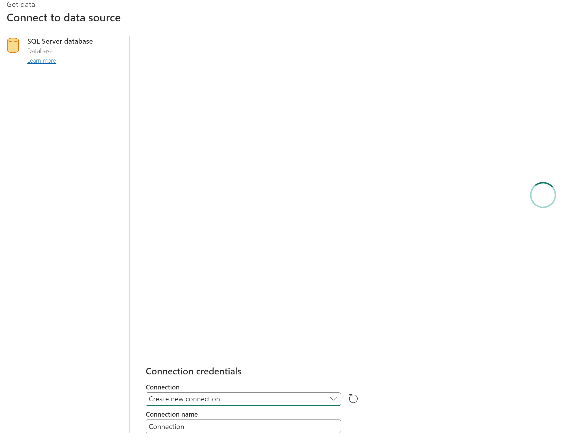 Get Data (new) hangs in a dataflow - Microsoft Fabric Community