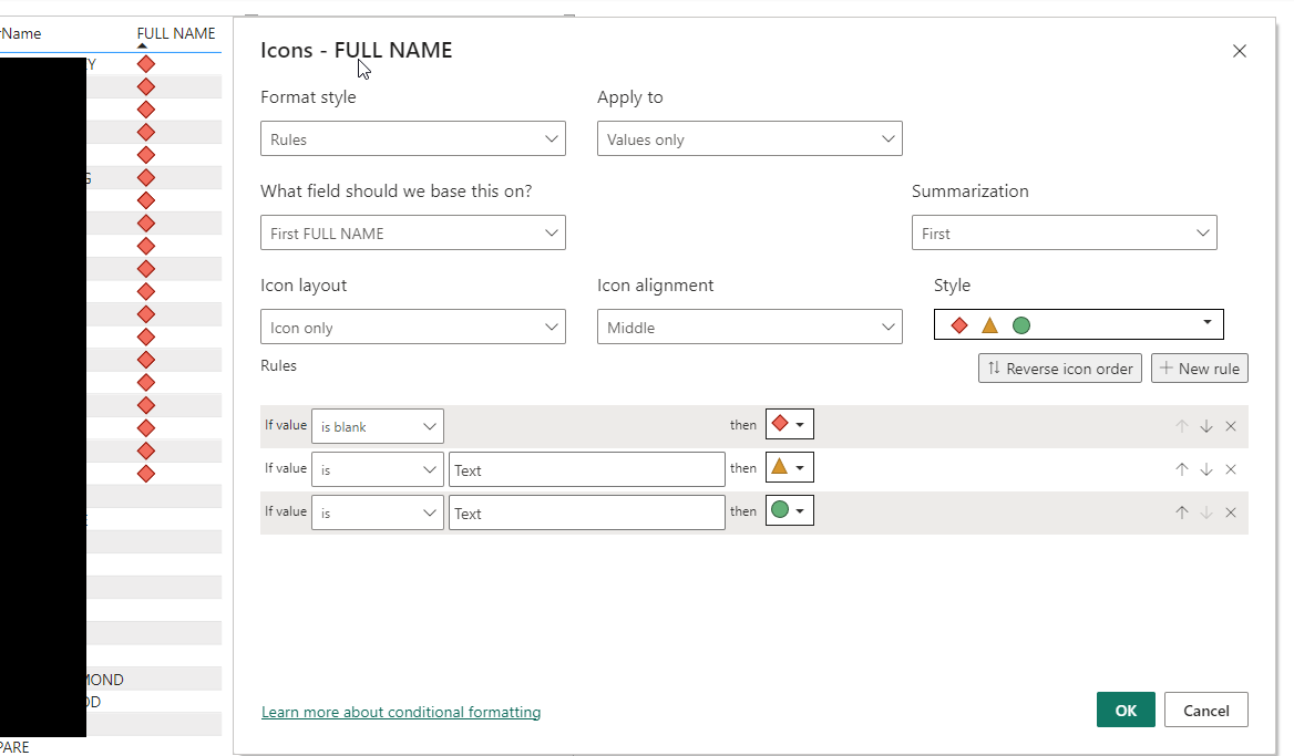 Filter isn't working for my table - Microsoft Fabric Community