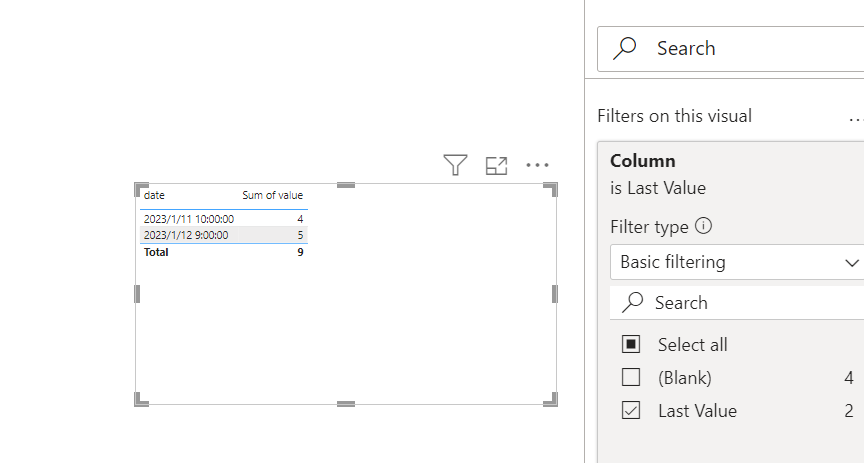 Solved: fitler for latest timestamp with different date po ...