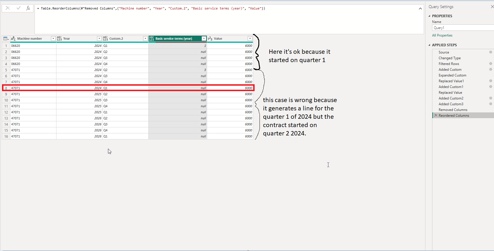 Solved: Generate row based on column criteria - Microsoft Fabric Community