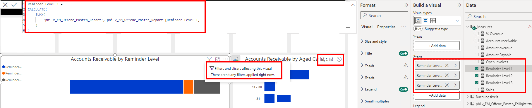 Cross filtering visuals based on a measure in anot... - Microsoft ...