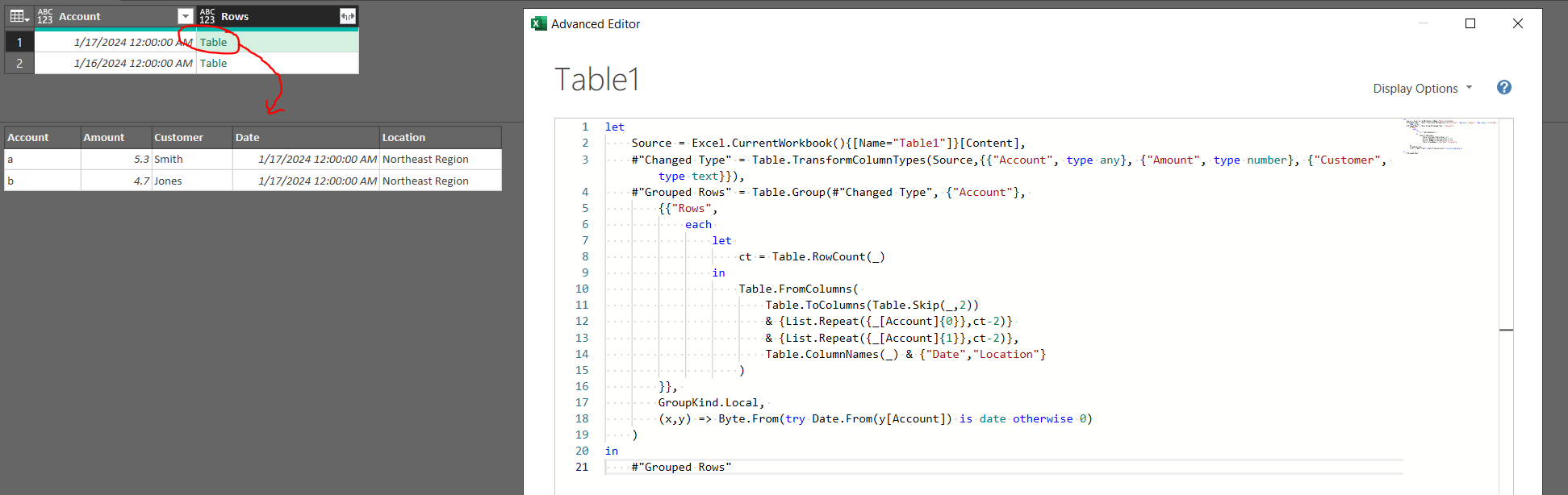 Turn two header rows into columns - Microsoft Fabric Community