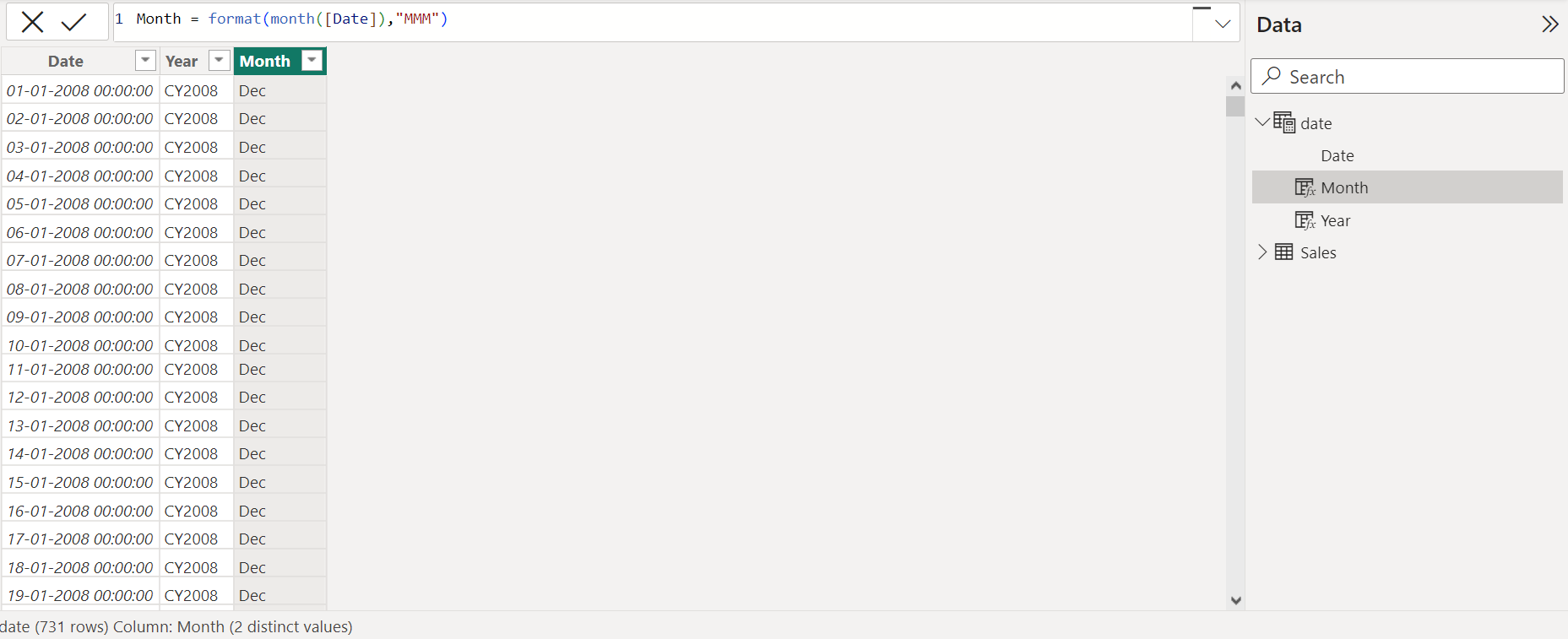 Solved: Showing different month names for months using for ...