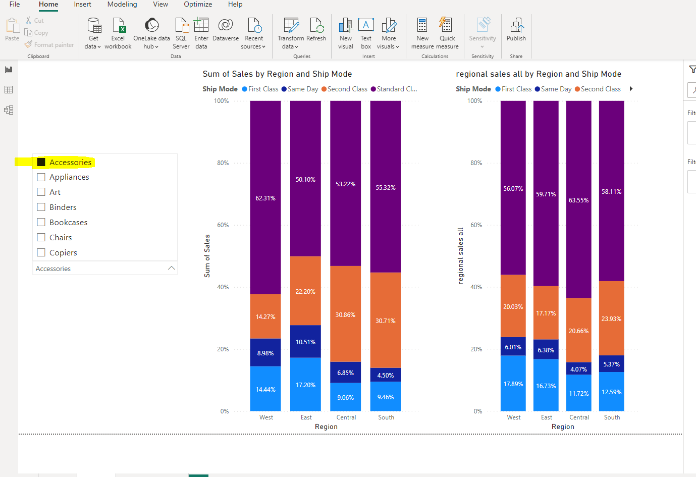 ALL DAX function isn't working - Microsoft Fabric Community