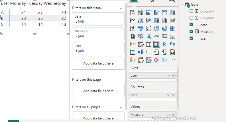 Solved: Two different filters based on Row value - Microsoft Fabric ...
