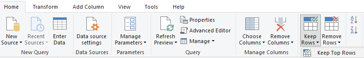 Solved: Only show Value of column on top level row in Matr ...