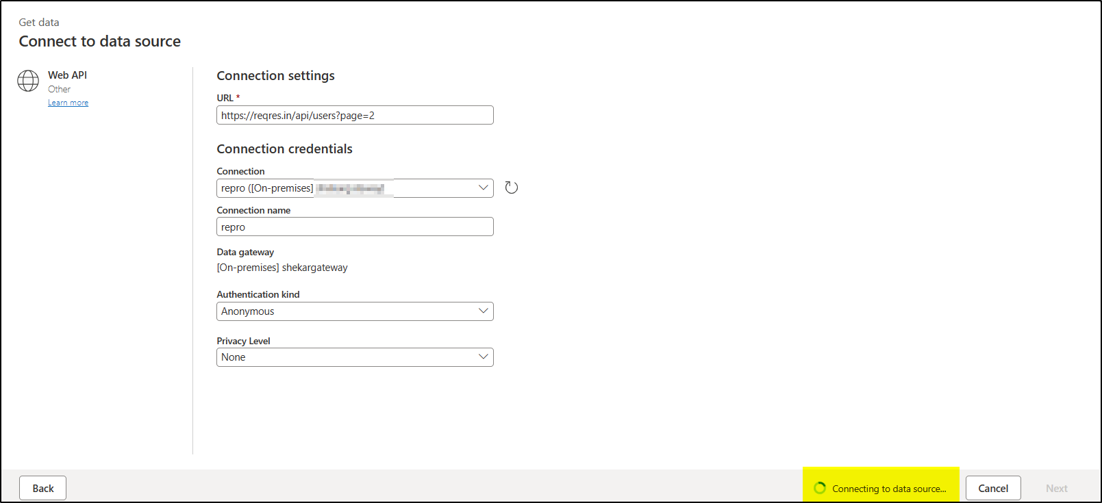 Dataflow Gen2 Web API Errors - Microsoft Fabric Community