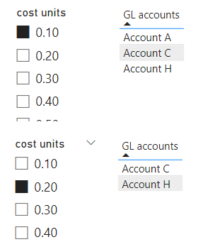 Filter one table based on slicer for another table... - Microsoft ...