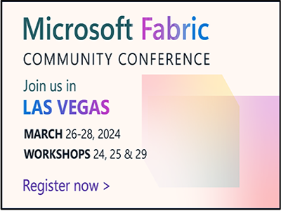 Microsoft Fabric Community Conference