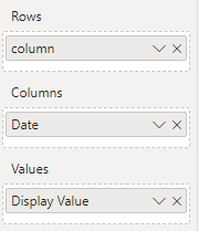 How do I add up some rows in a matrix visual in Po... - Microsoft ...