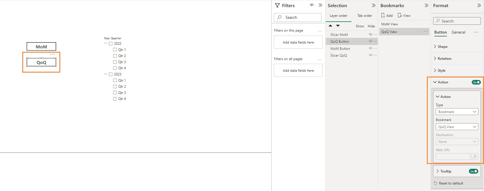 Solved: Change date hierarchy level displayed in slicer ba ...