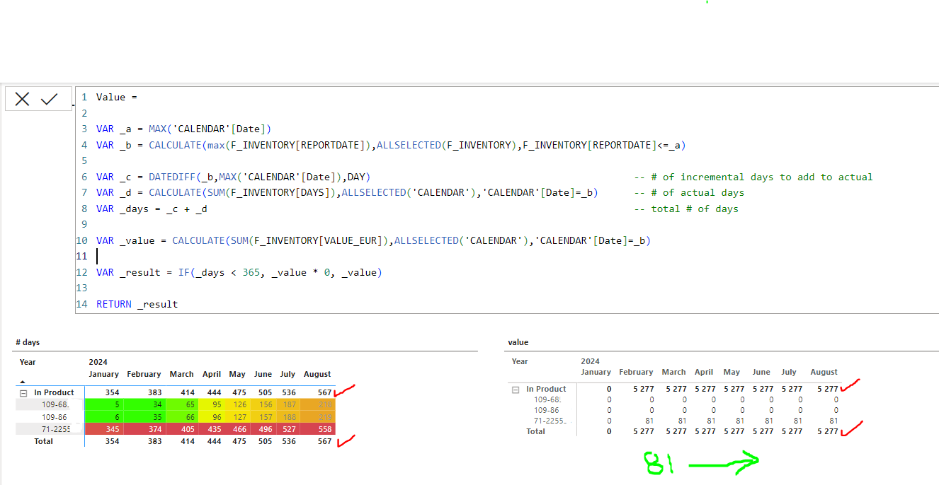 Matrix and subtotals once again - Microsoft Fabric Community
