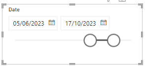 Filter only with a slicer date don't work - Microsoft Fabric Community