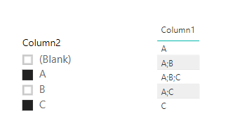 Solved: How to filter on one of multiple values in one col ...