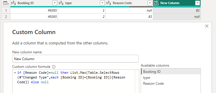 Solved: Help with new column - Microsoft Fabric Community