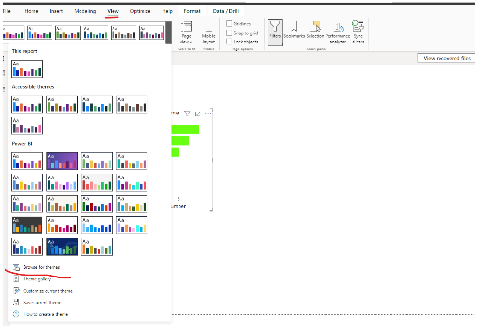 Solved: Customising themes - Microsoft Fabric Community