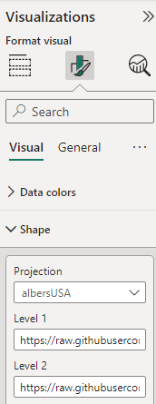 Solved: Drilldown choropleth map display no data - Microsoft Fabric ...