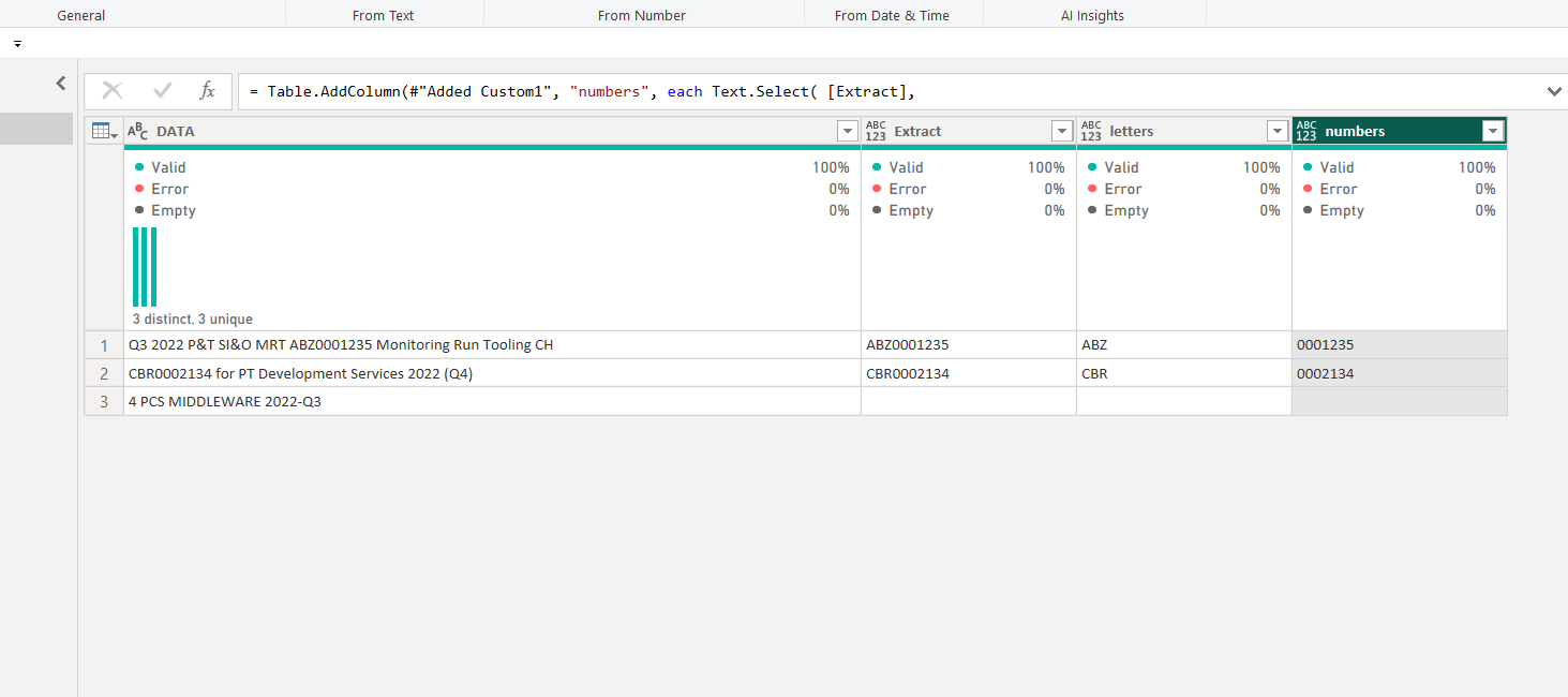 Solved: How to extract text patterns from string value? - Microsoft ...